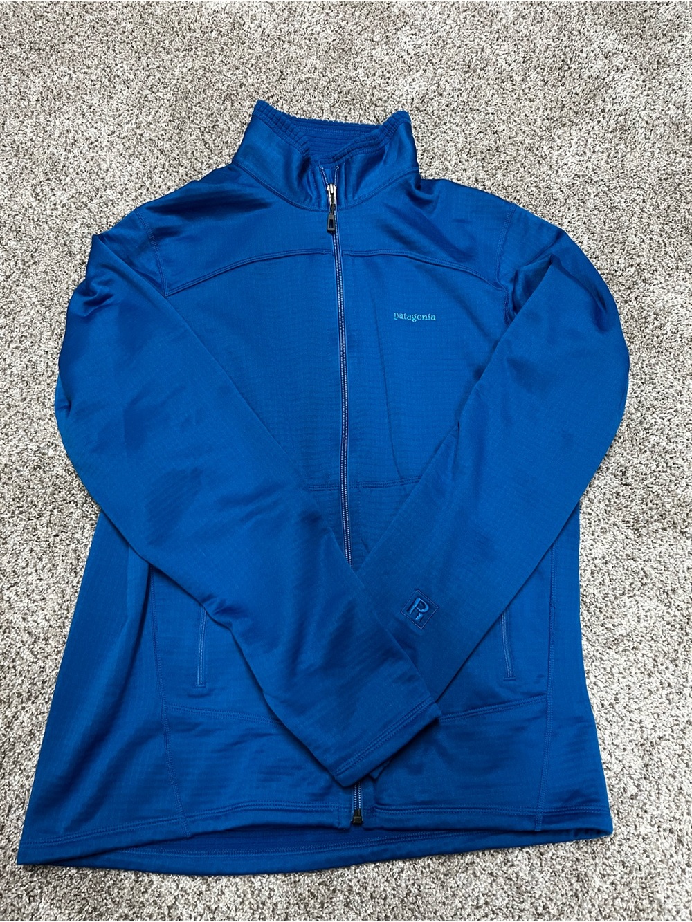 Patagonia Men's Blue Lightweight Full-Zip Jacket